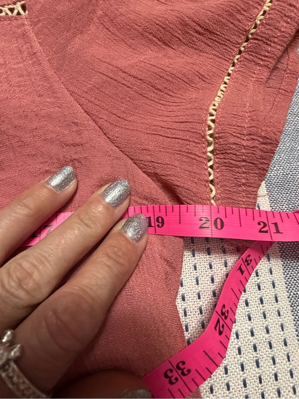 Umgee Shift Dress with Embroidered Floral Detail - Picture 9 of 10